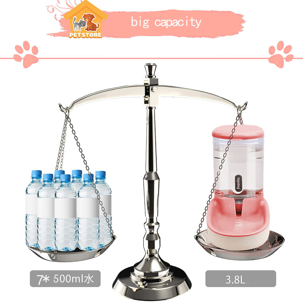 Pets Automatic Feeder set Pets gravity food feeder and water