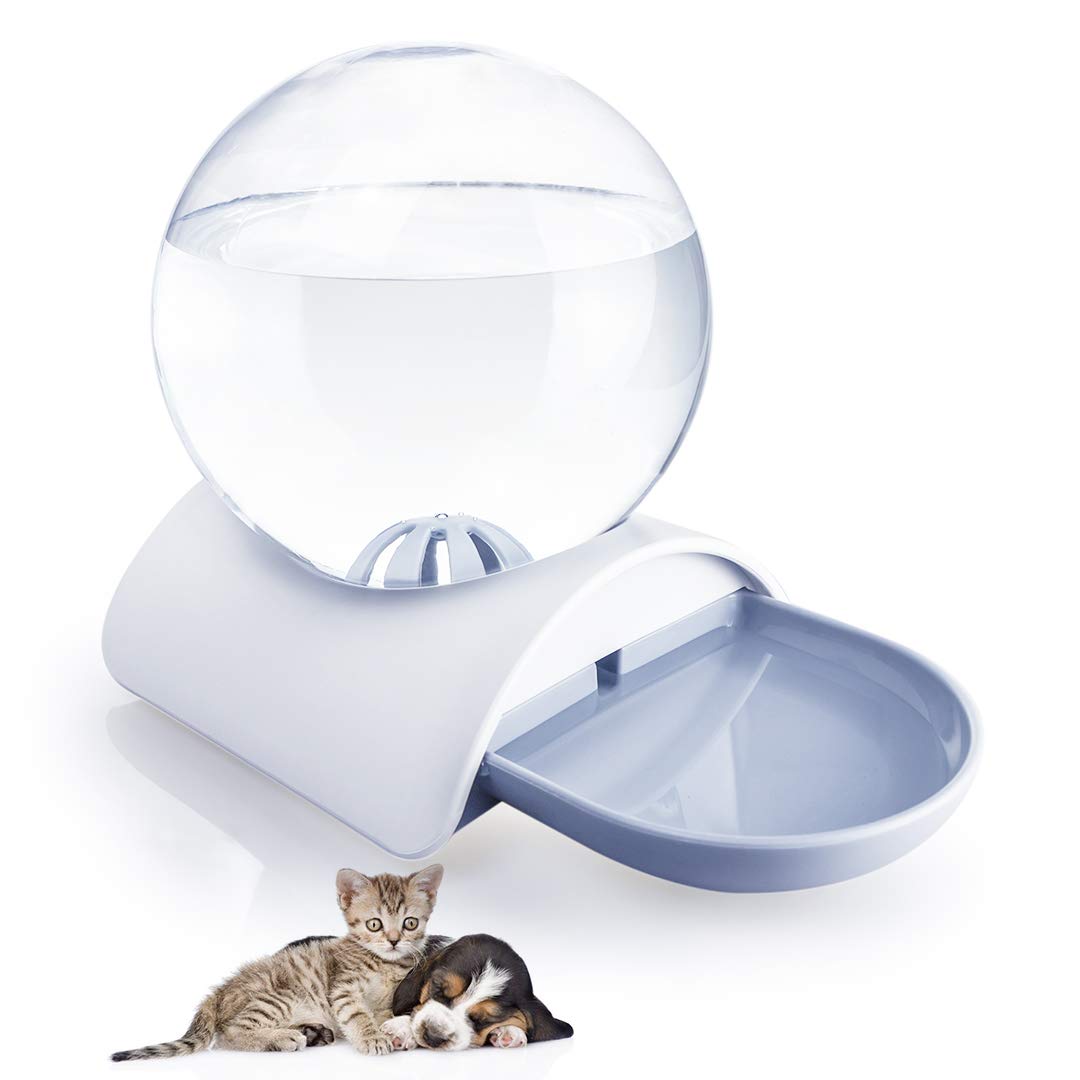 Pets Gravity Water Feeder Dispenser leyomiao